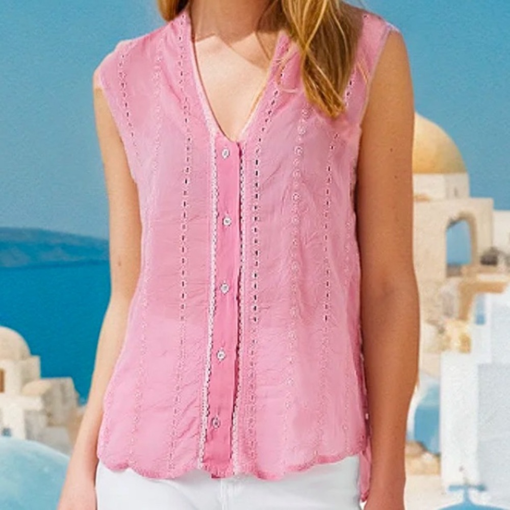 Silk cupro top by Maven West